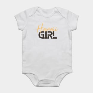 Hawaii girl Baby Bodysuit